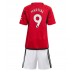 Manchester United Anthony Martial #9 Hjemmedraktsett Barn 2023-24 Korte ermer (+ Korte bukser)
